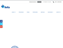 Tablet Screenshot of belta.org.br